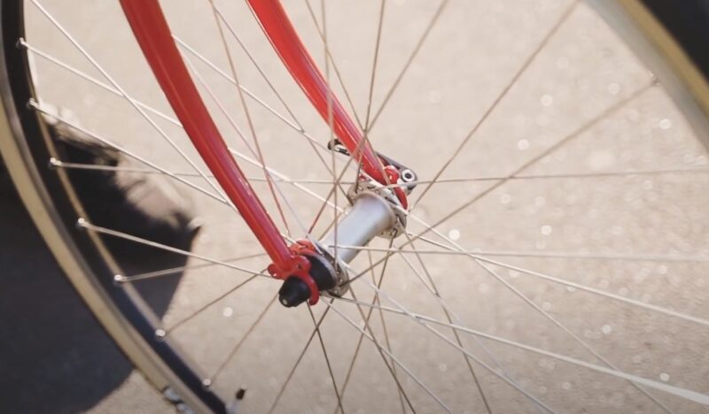 Bicycle wheel structure