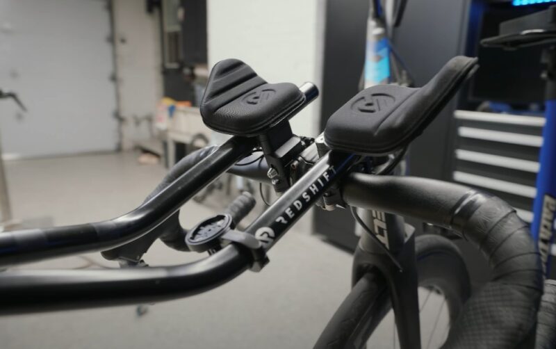 Bike aero bars setup