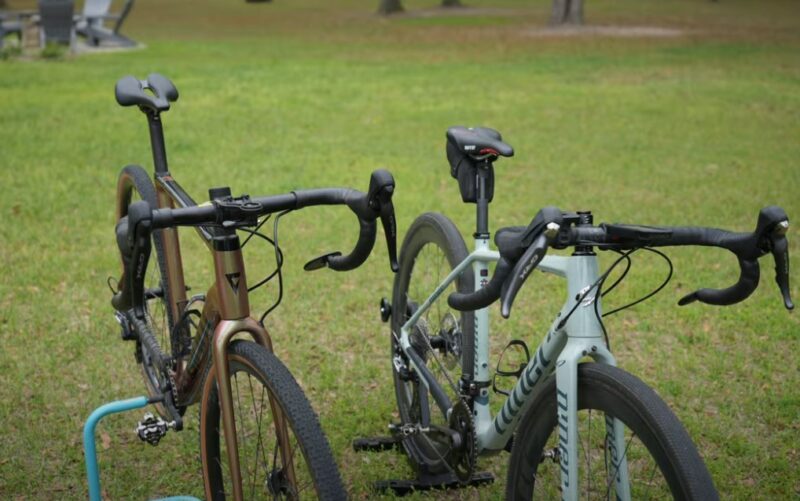 Comparing cyclocross and gravel bikes