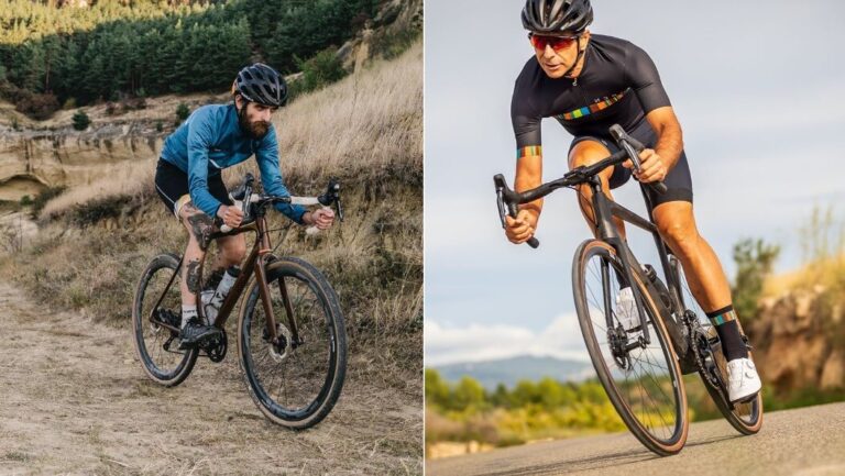 Difference between road and gravel bikes