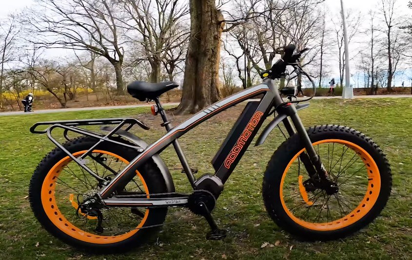 Class 4 e-bike in the park