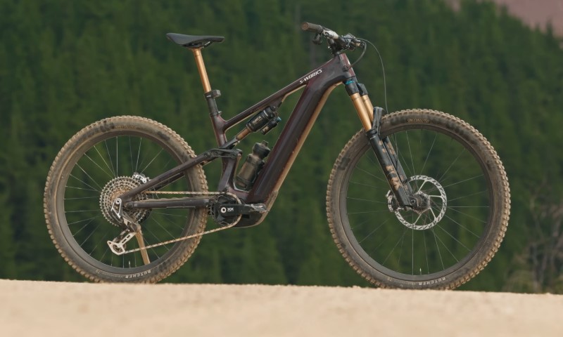 Specialized Levo 4 e-bike on a dirt road